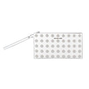 Michael Kors vit kuvertväska i läder