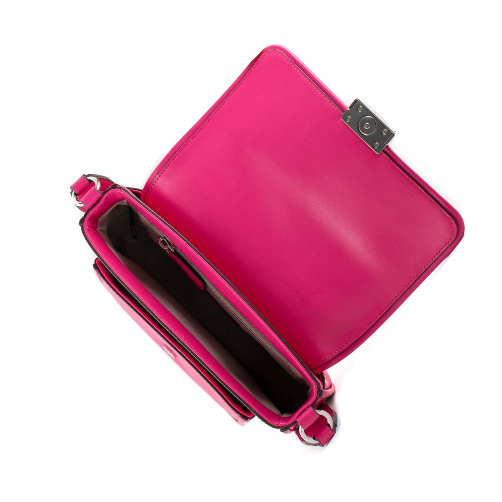 Michael Kors flerfärgad läderaxelväska