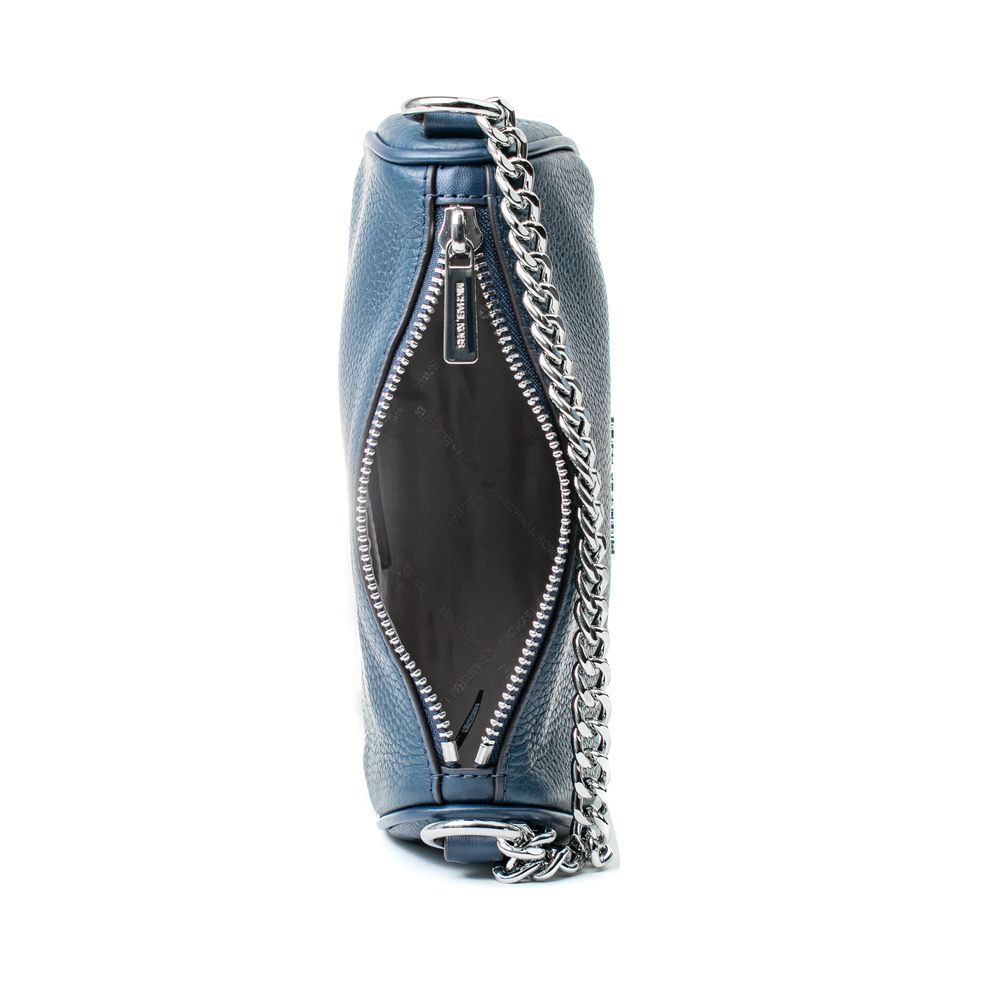 Michael Kors Blå Päls Axelväska