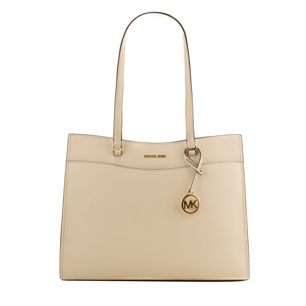Michael Kors Beige Läderväska