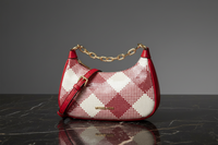 Michael Kors flerfärgad axelväska i kanvas