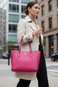 Michael Kors flerfärgad tygväska