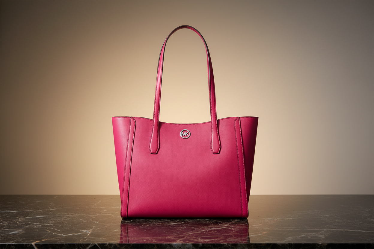 Michael Kors flerfärgad tygväska