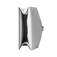 Michael Kors vit axelväska i canvas