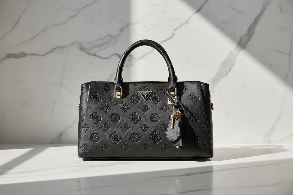 Guess Jeans svart handväska för kvinnor