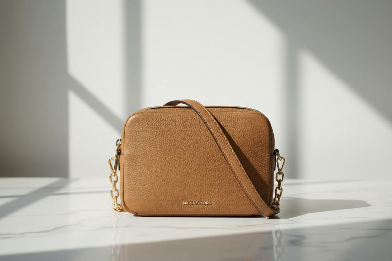 Michael Kors Brunt Kalvskinnsväska Bos Taurus