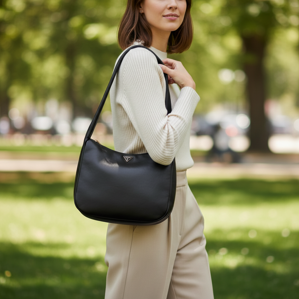 Guess Jeans Nero Damväska