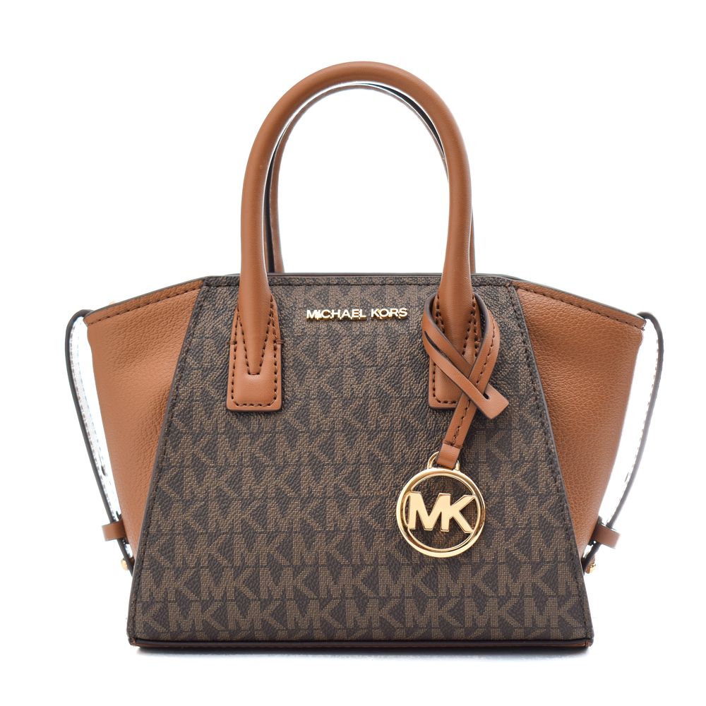 Michael Kors brun canvasväska