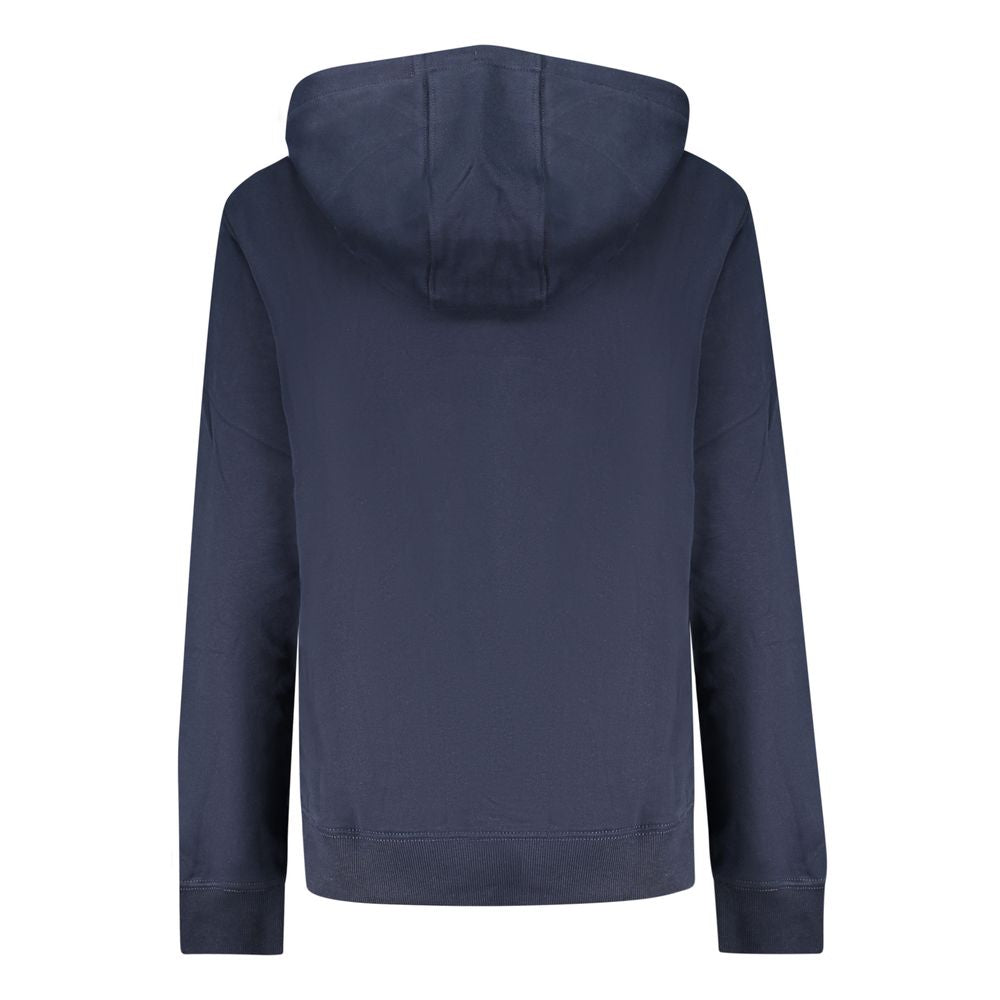 Tommy Hilfiger Blå Bomulls Hoodie för Dam