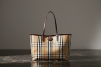 Burberry flerfärgad bomullsväska