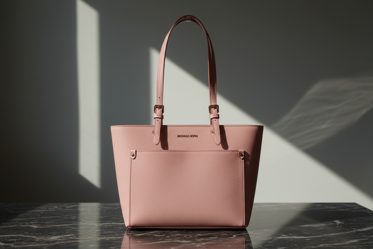 Michael Kors flerfärgad tygväska