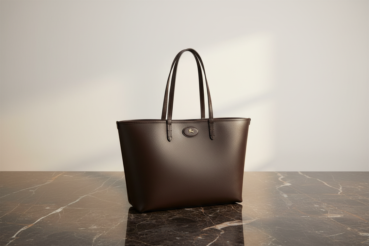 Burberry Flerfärgad Bos Taurus Axelväska i Kalvskinn