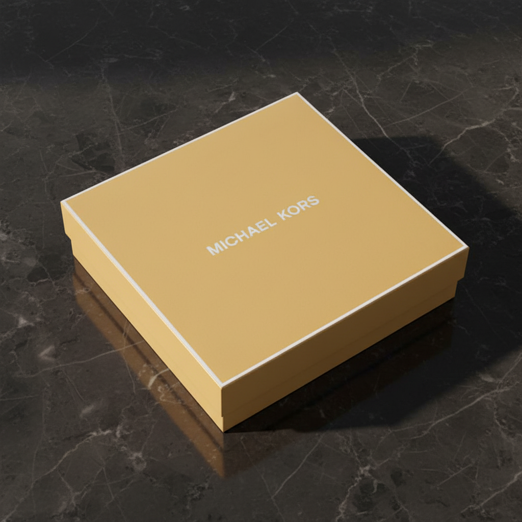 Michael Kors flerfärgad kuvertväska i kanvas