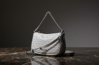 Michael Kors grå tygväska