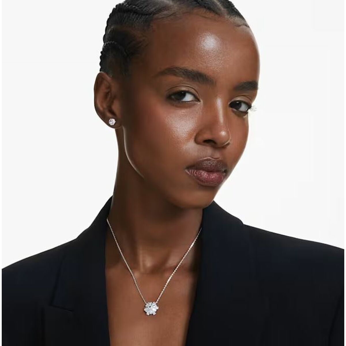 Dam: Halsband och matchande örhängesset Swarovski 5691486