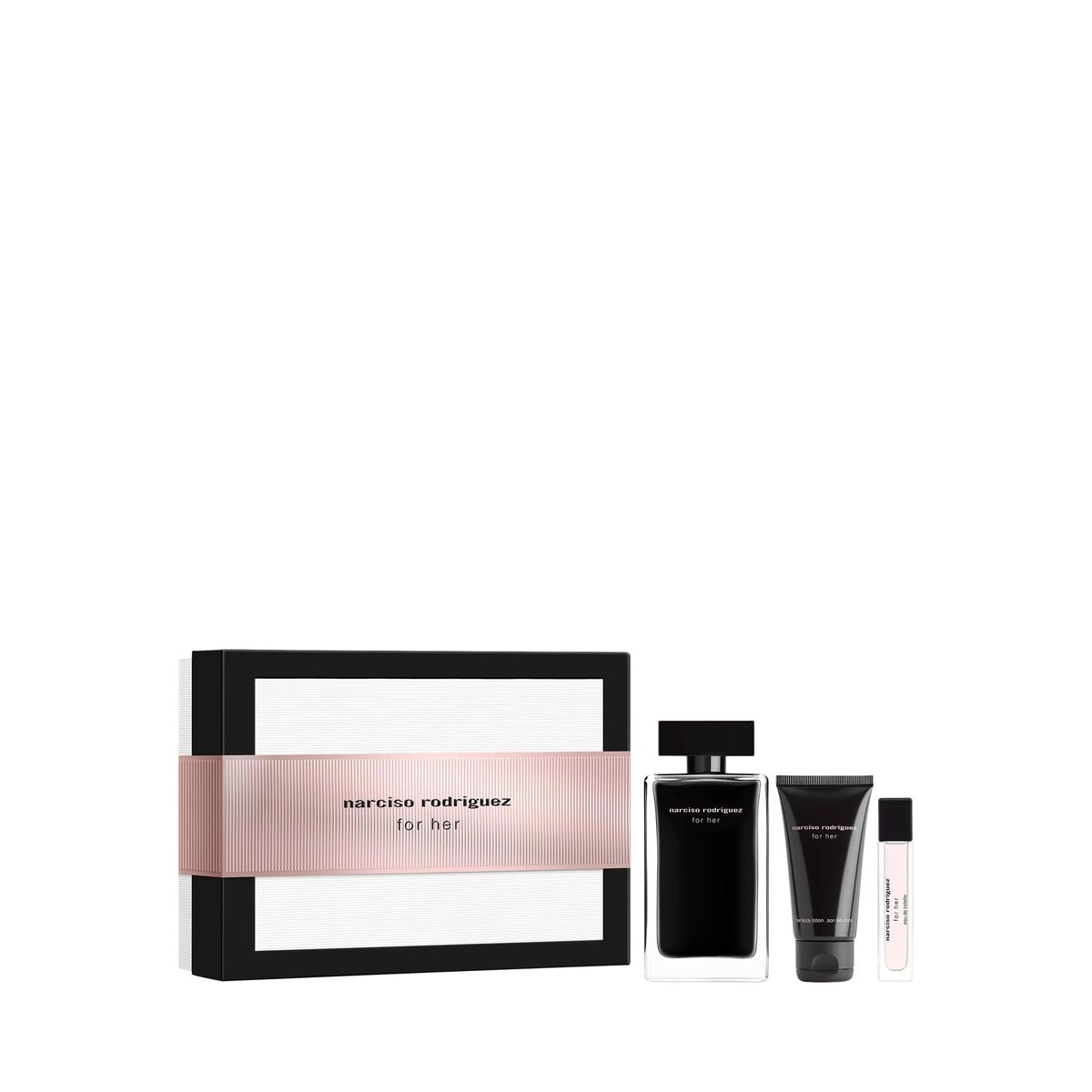 Parfymset Damer Narciso Rodriguez FOR HER 3 Delar