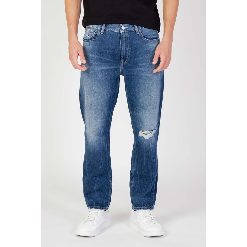 Tommy Hilfiger Jeans Blå Bomull Slim Fit Jeans