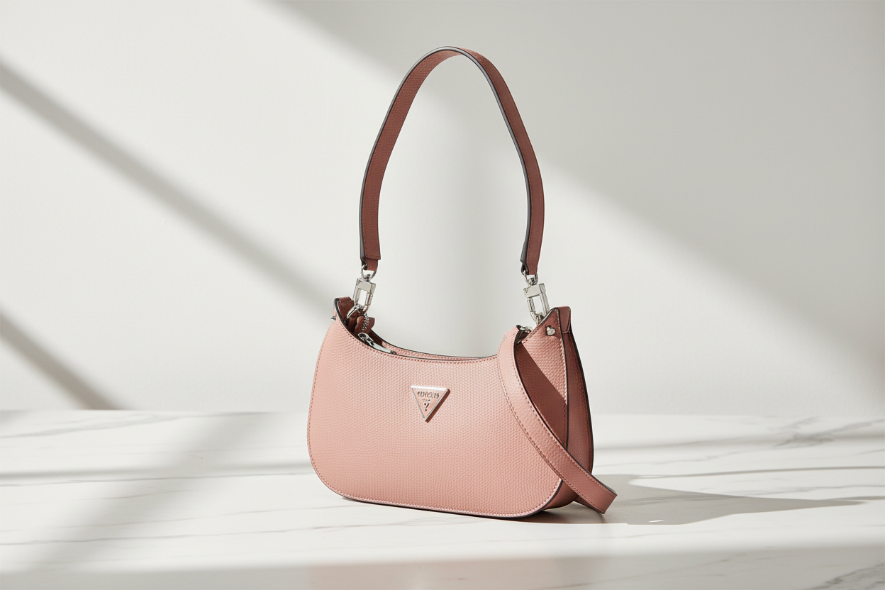 Guess Jeans Rosa Damväska