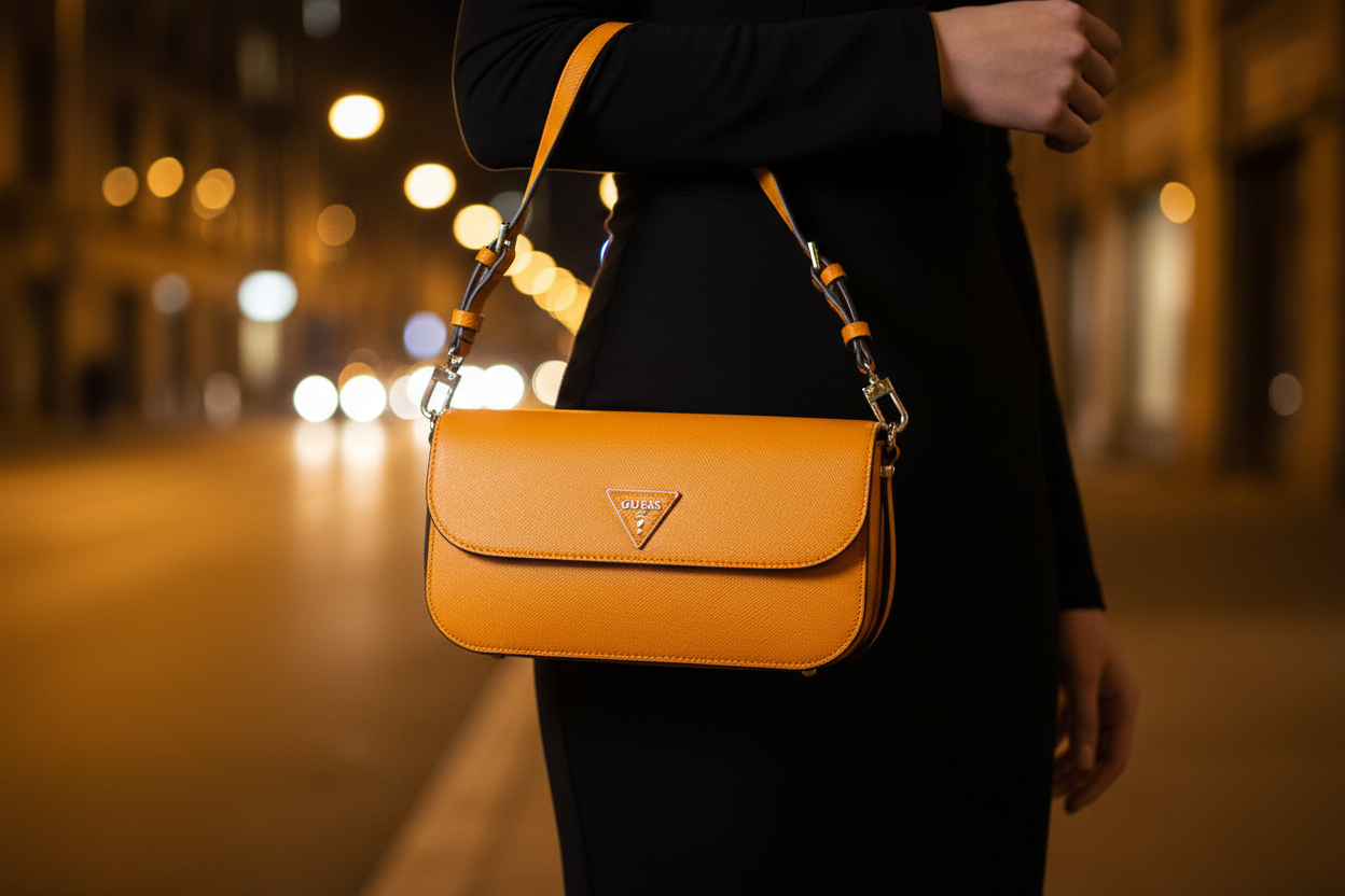 Guess Jeans Grigio Damväska