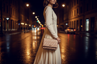 Guess Jeans Rosa Dam Axelväska