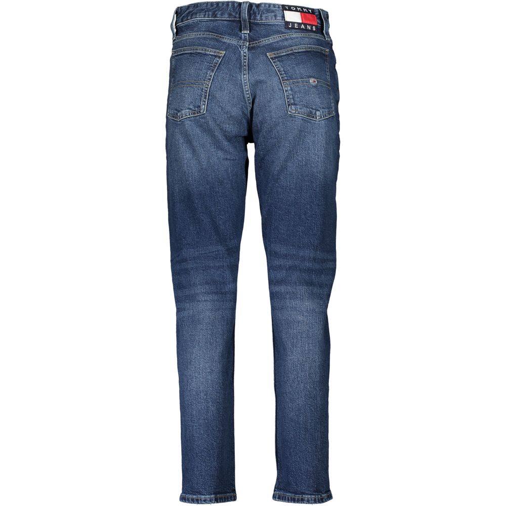 Tommy Hilfiger Blå Bomull Damjeans Slim Ankle