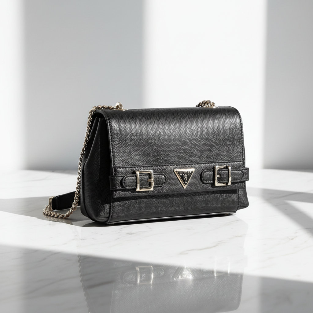 Guess Jeans svart handväska för kvinnor