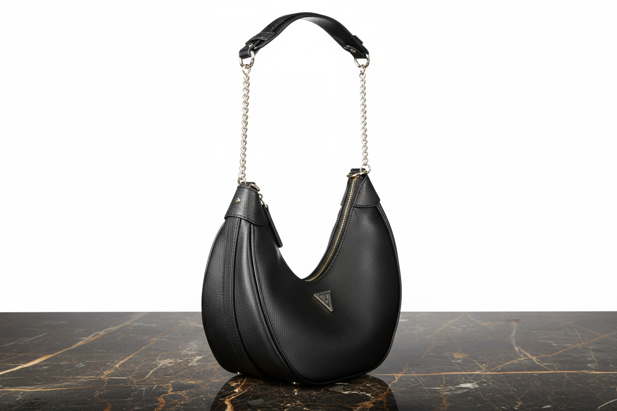 Guess Jeans svart handväska för kvinnor