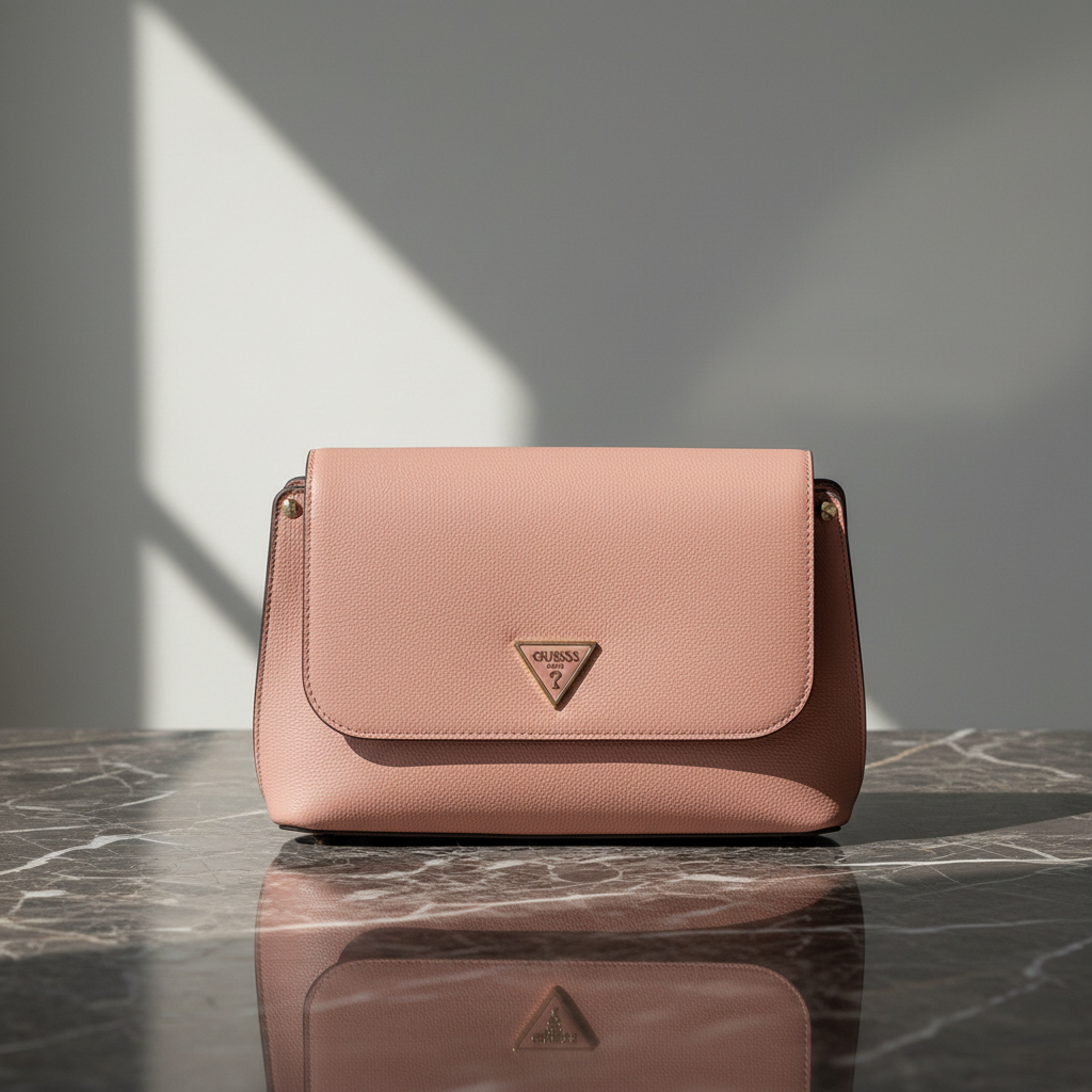 Guess Jeans Rosa Damväska