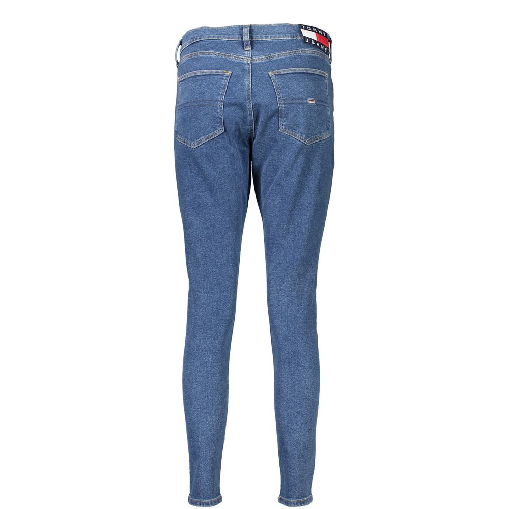 Tommy Hilfiger Blå Bomull Dam Skinny Jeans