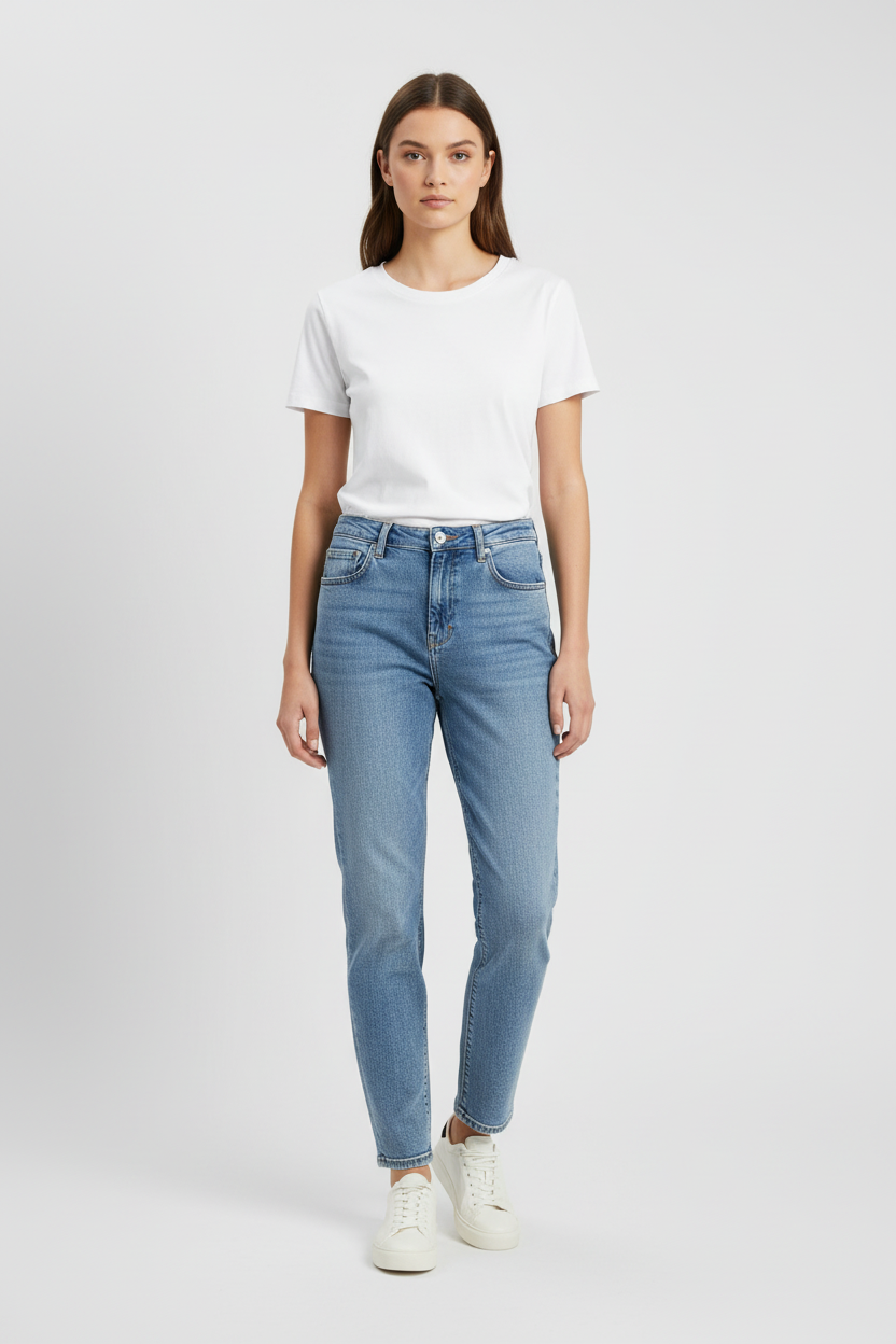 Tommy Hilfiger Blå Bomull Damjeans