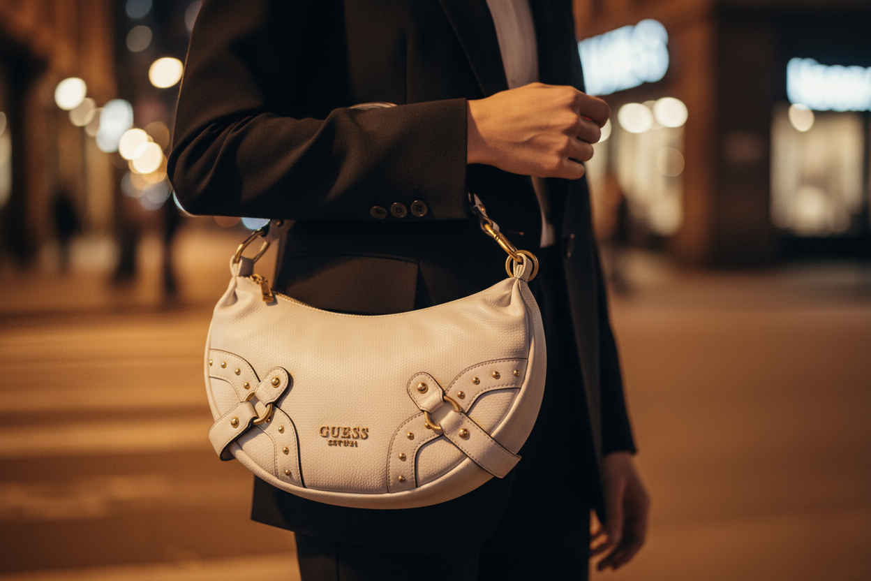 Guess Jeans Grigio Dam Axelväska