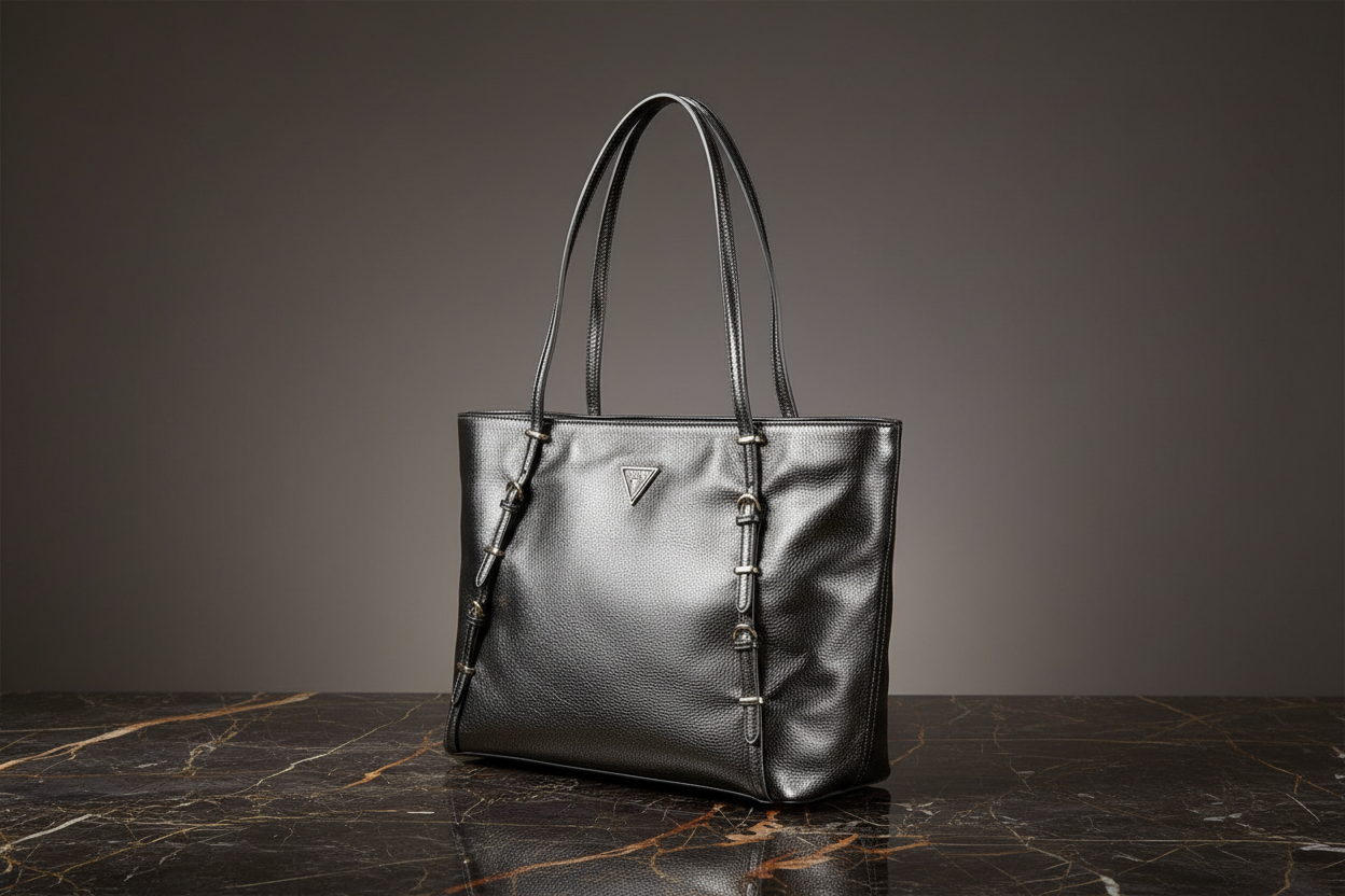 Guess Jeans svart handväska för kvinnor