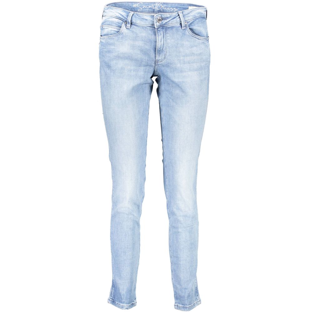 Guess Jeans Azzurro ekologiska bomullsjeans för kvinnor