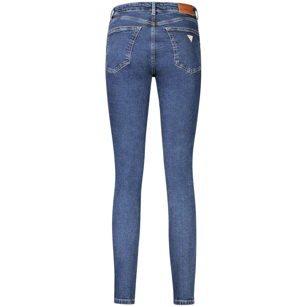 Guess Jeans Blå Bomull Dam Skinny Jeans