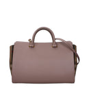 Burberry grå läderhandväska