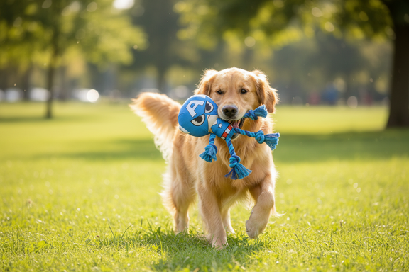 Hundleksak The Avengers Blå 13,0 x 10,0 x 20,0 cm