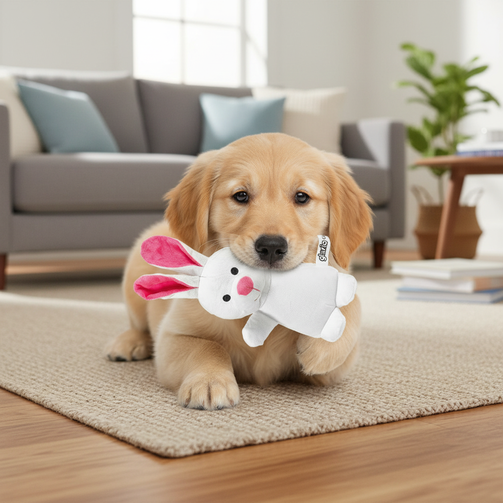 Mjuk leksak för hundar Gloria Ore 20 cm Kanin