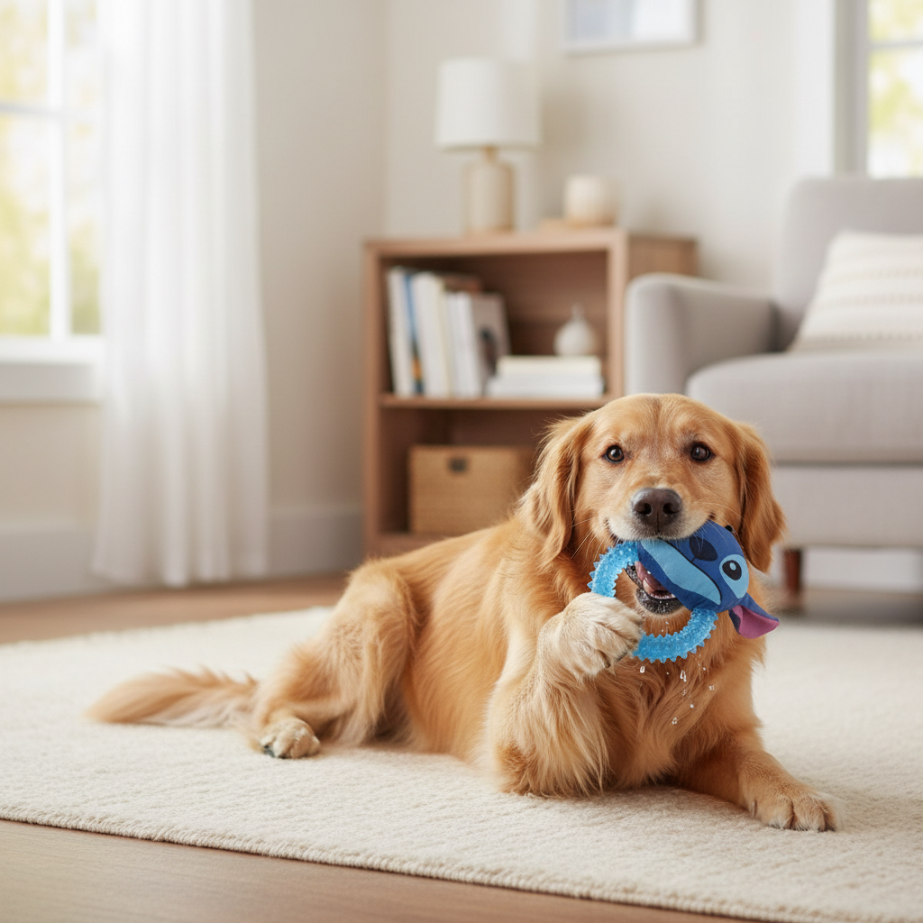 Tuggleksak för hundar Stitch Blå 13,0 x 6,0 x 22,0 cm