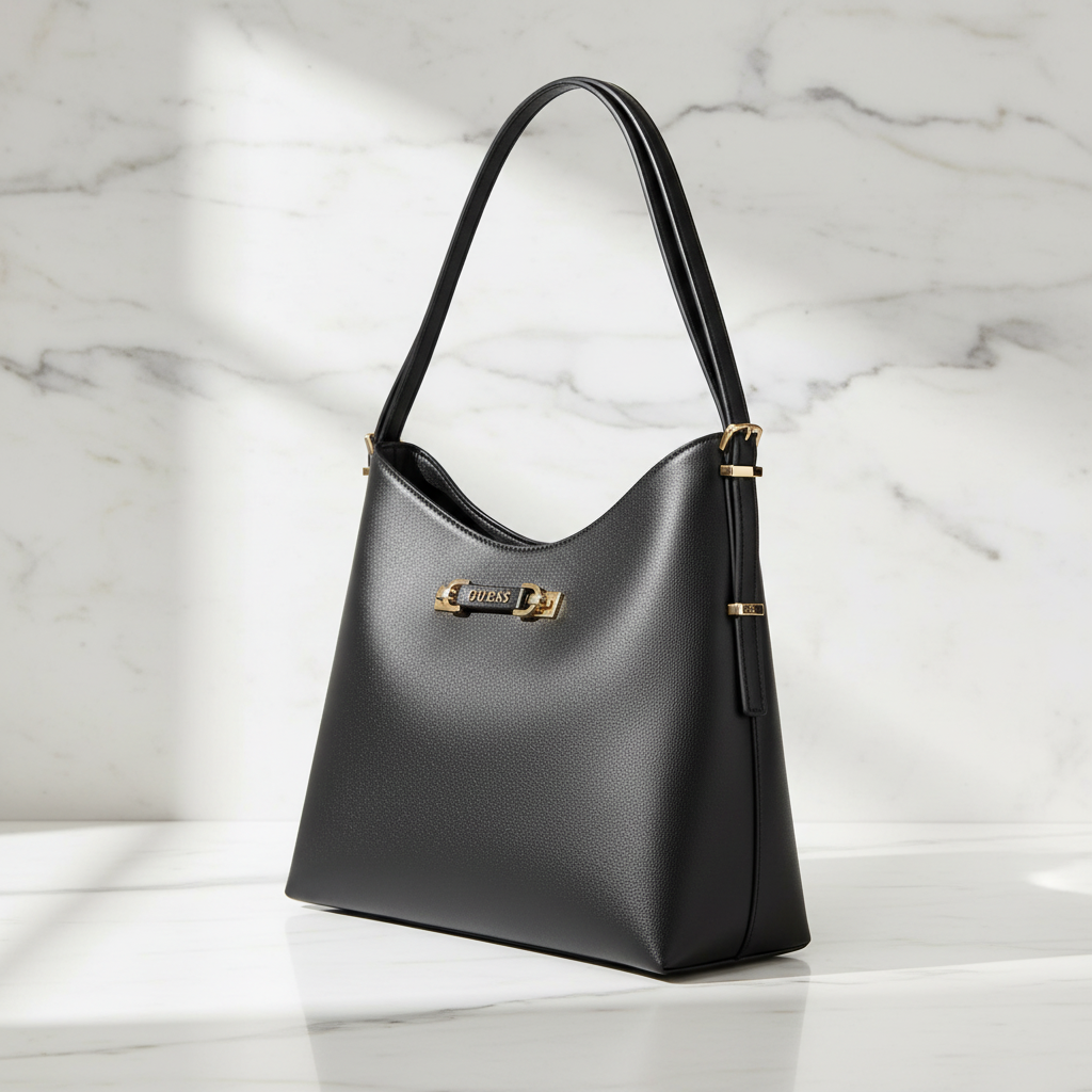 Guess Jeans svart handväska för kvinnor