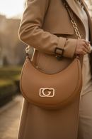 Guess Jeans Marrone Damhandväska