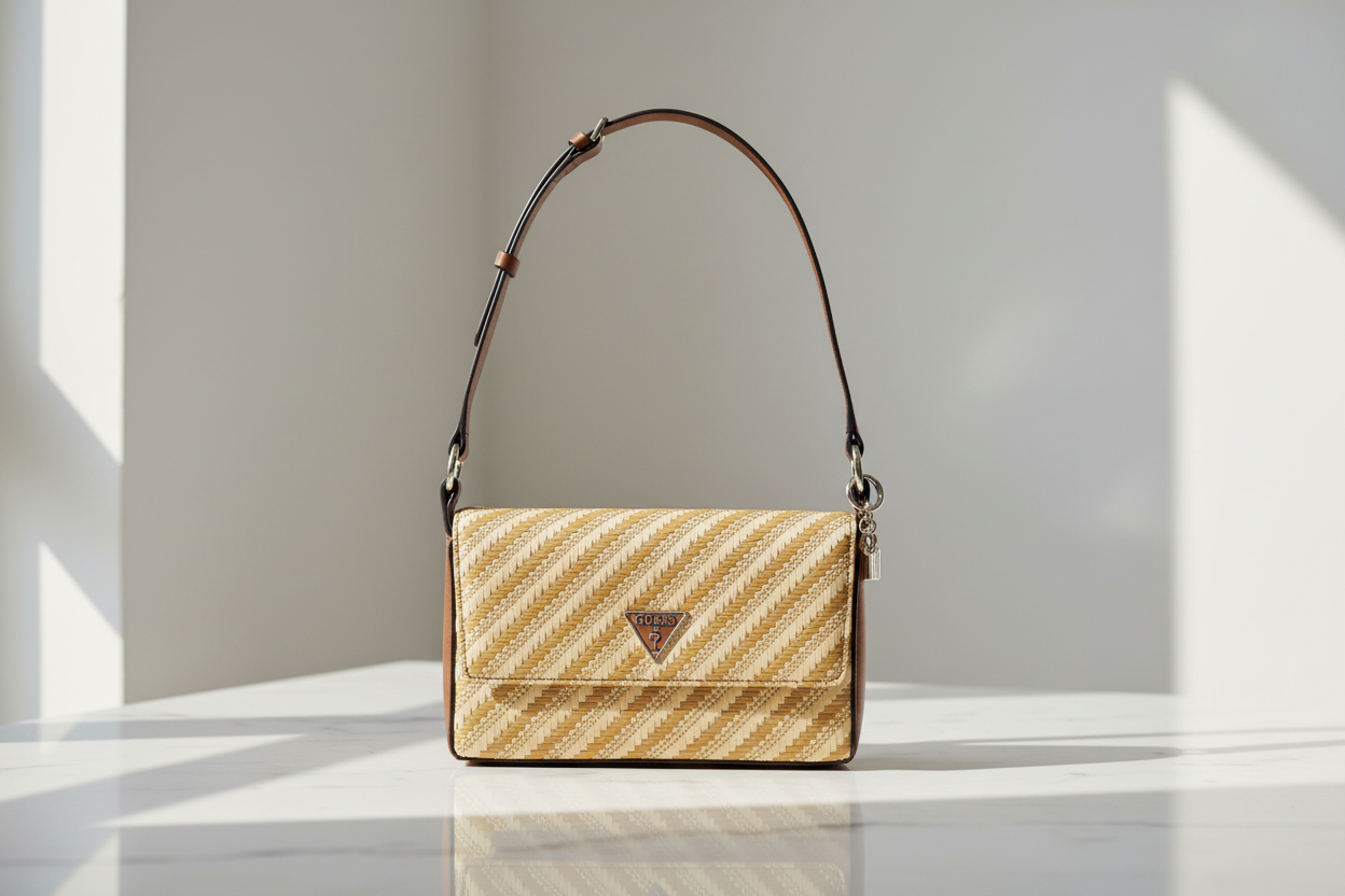 Guess beige handväska