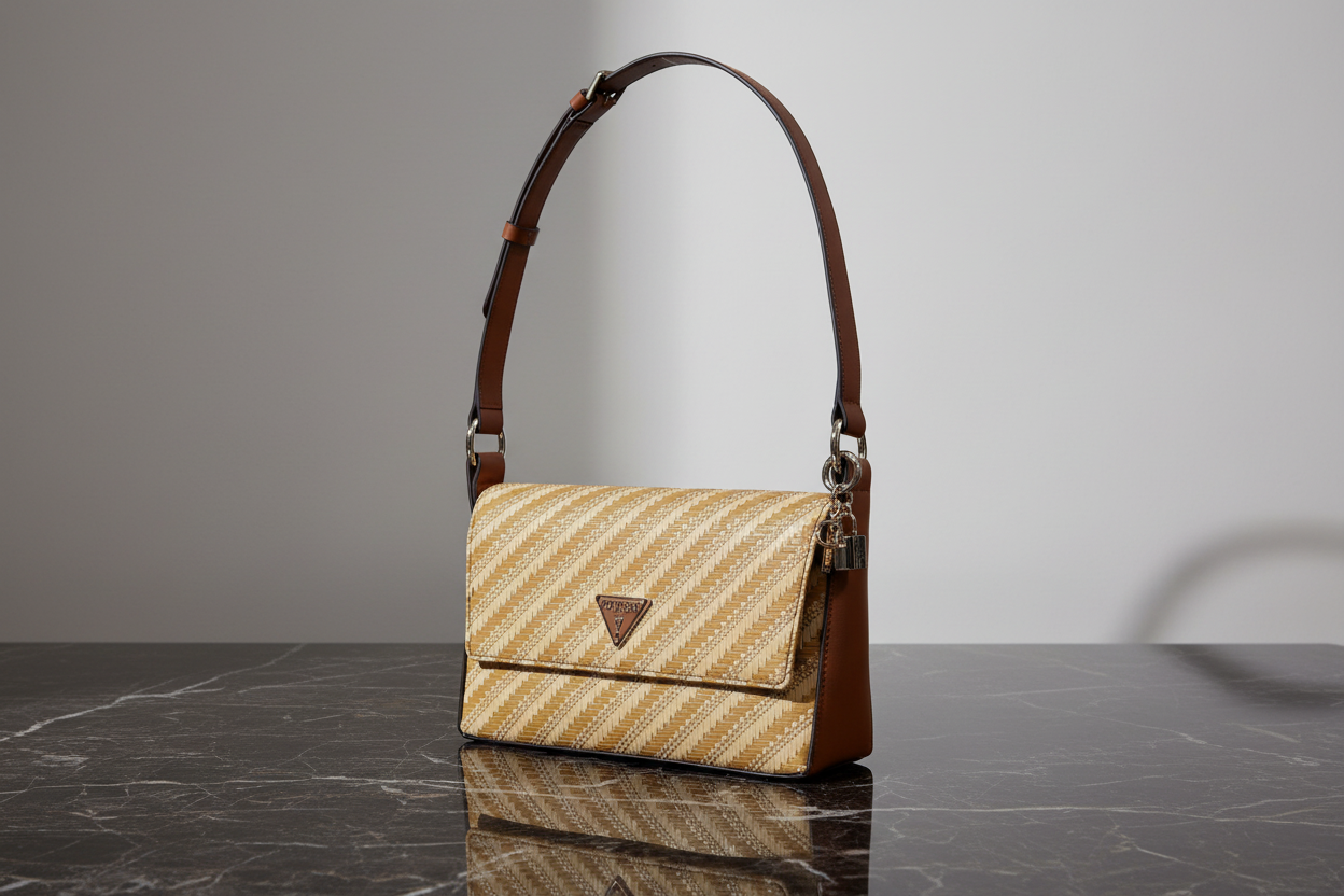 Guess beige handväska