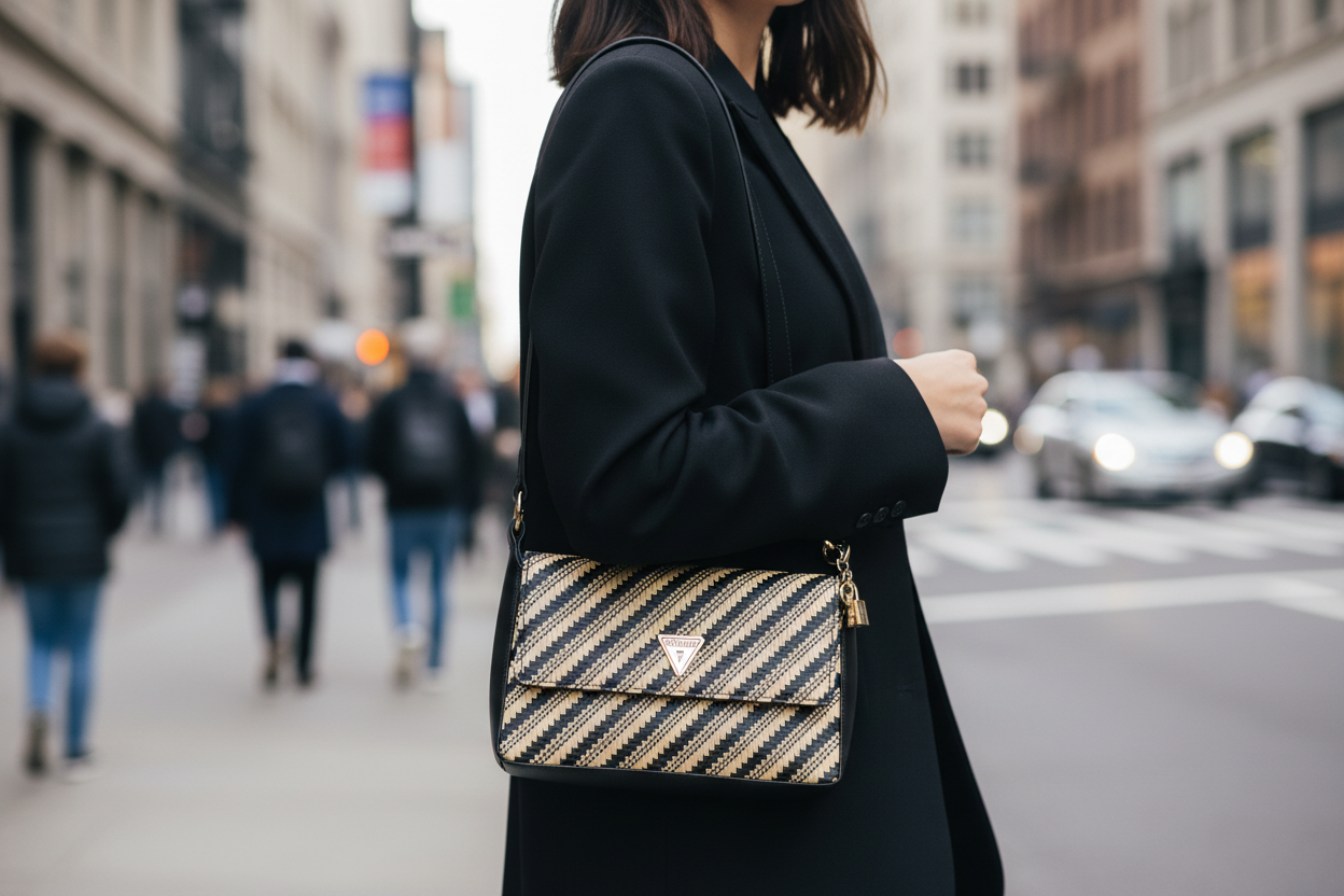 Guess svart handväska