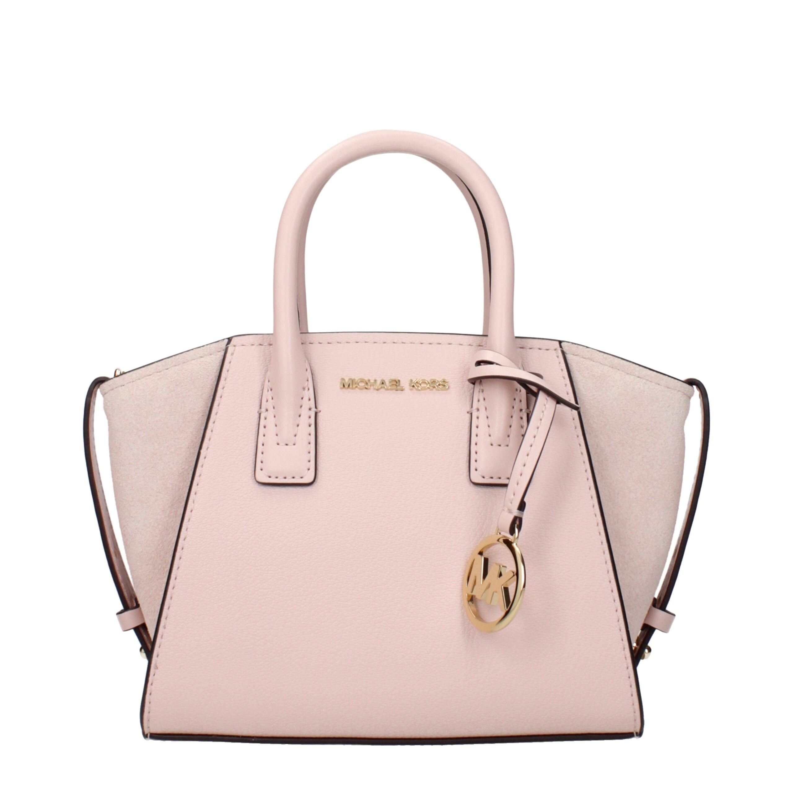 Michael Kors rosa läderhandväska