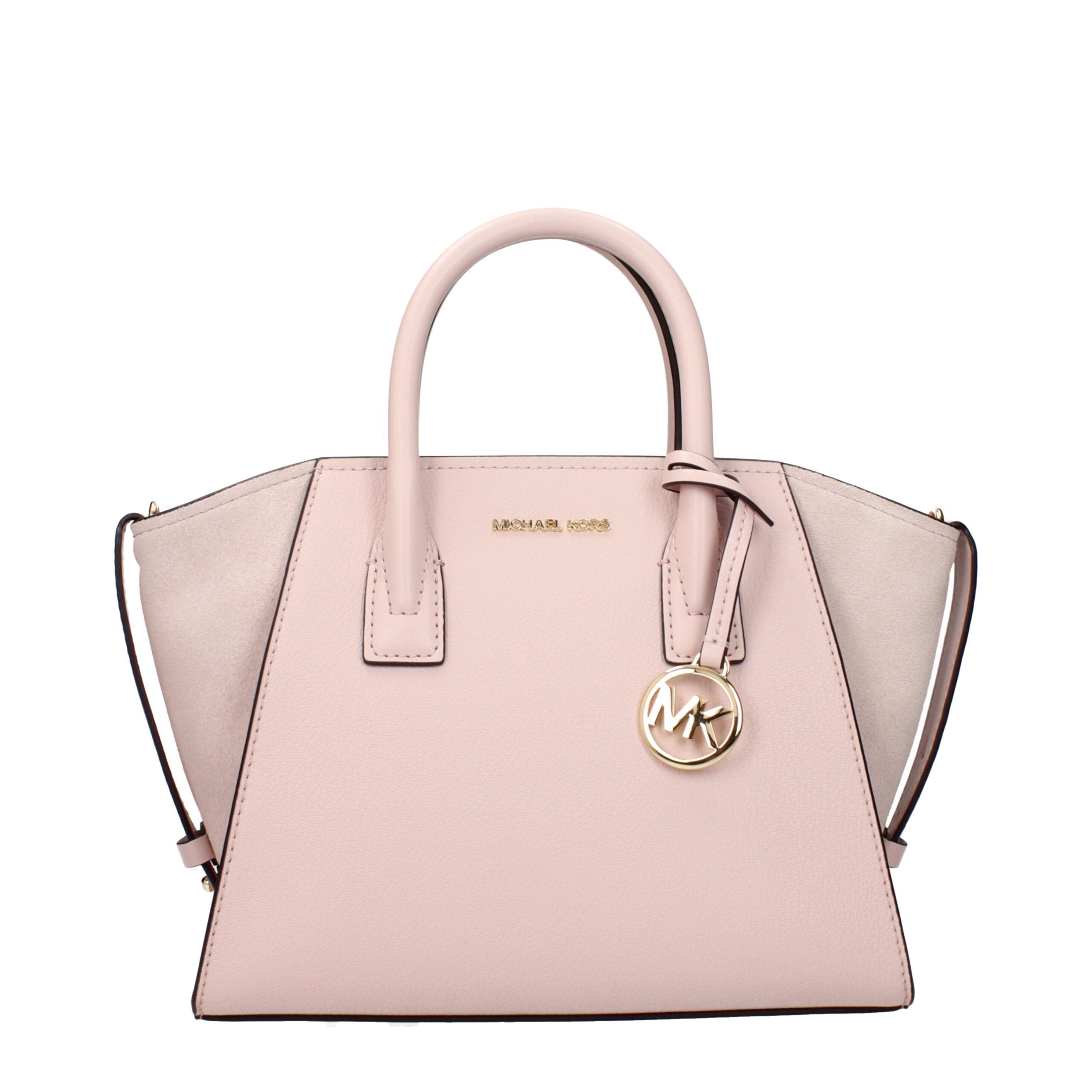 Michael Kors rosa läderhandväska