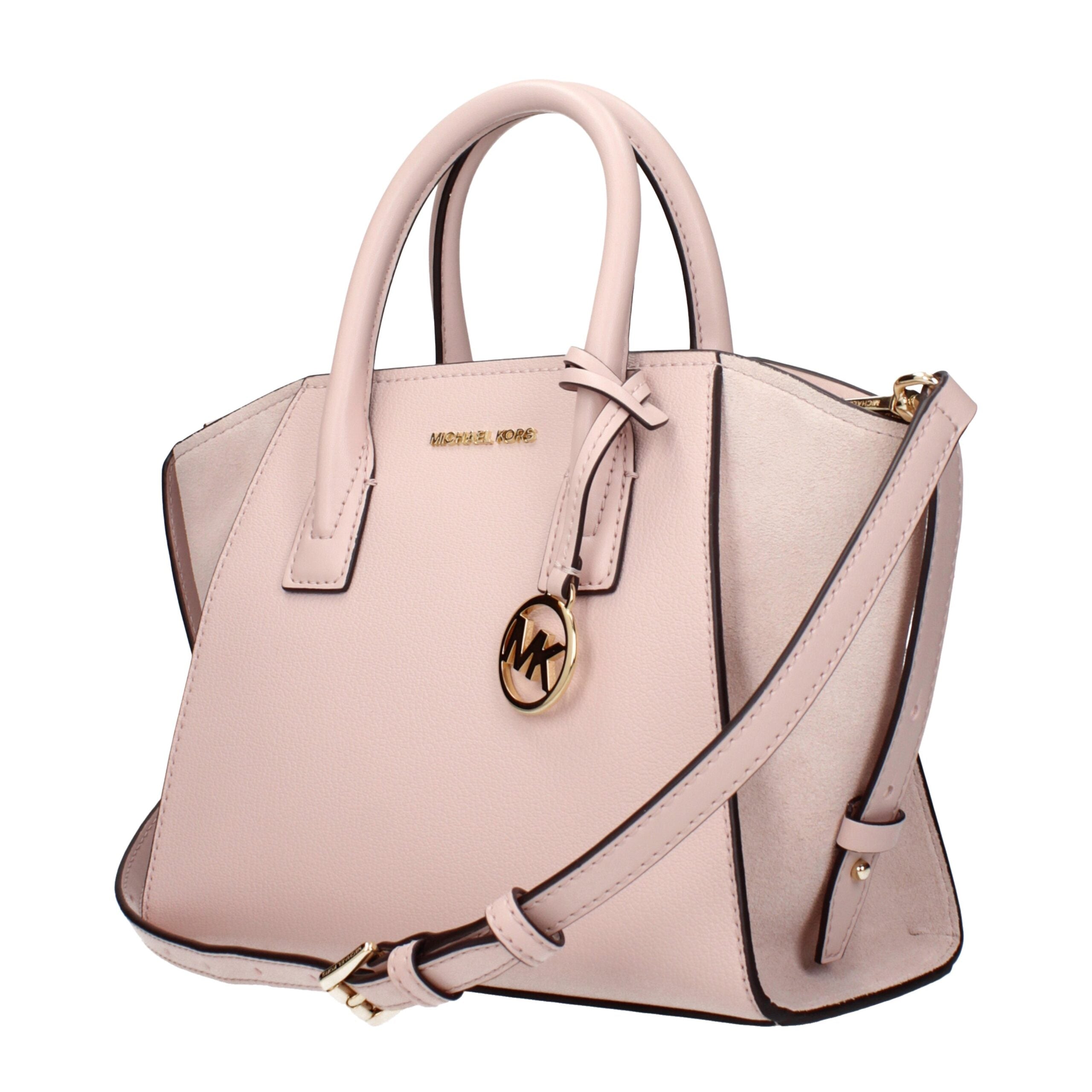 Michael Kors rosa läderhandväska
