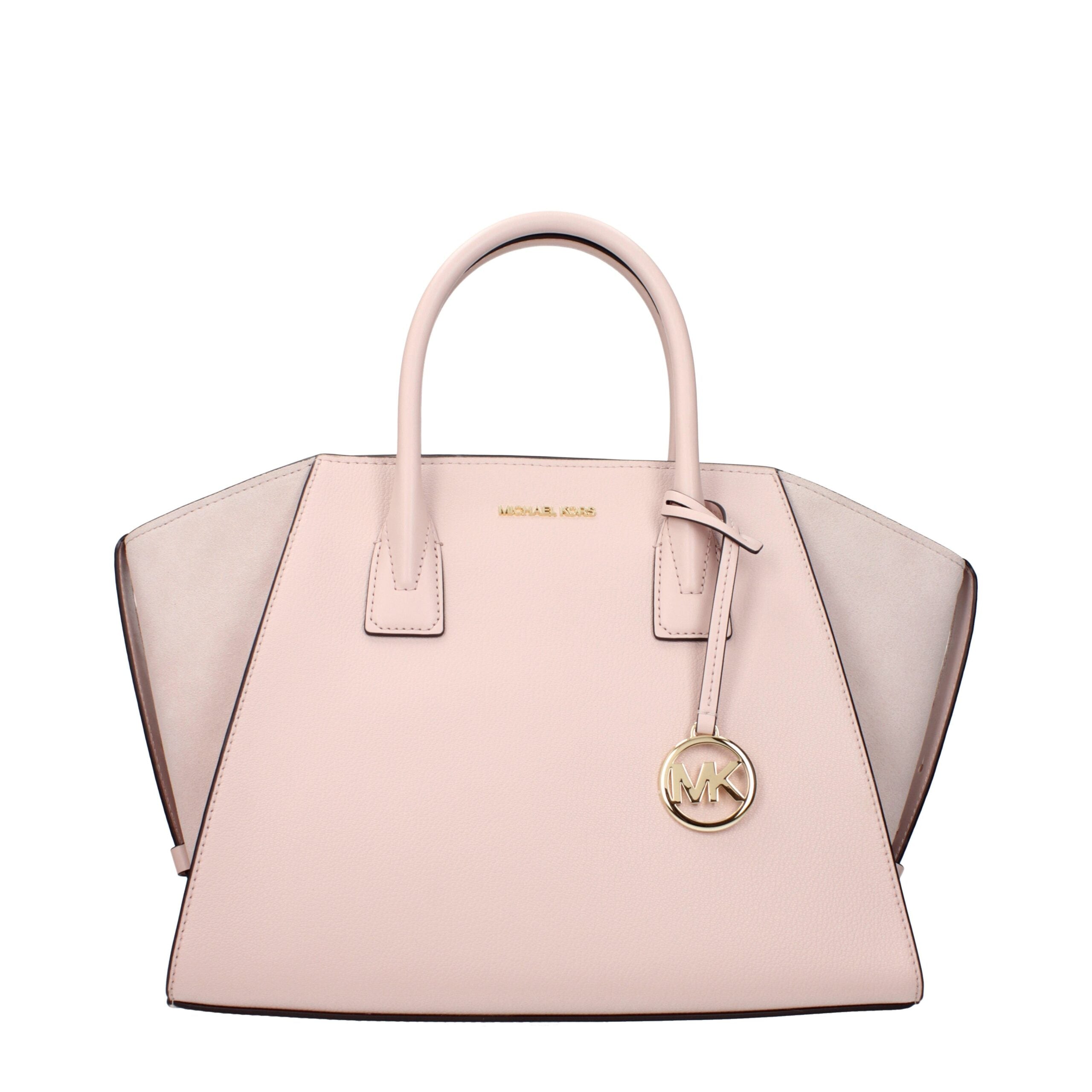 Michael Kors rosa läderhandväska