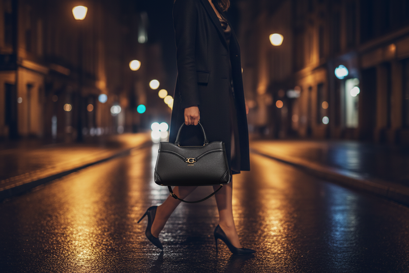 Guess Jeans svart damhandväska