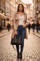 Guess Jeans svart damhandväska