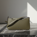 Michael Kors grön tyg axelväska